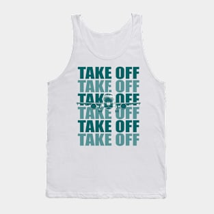 Aircraft Take Off Tank Top